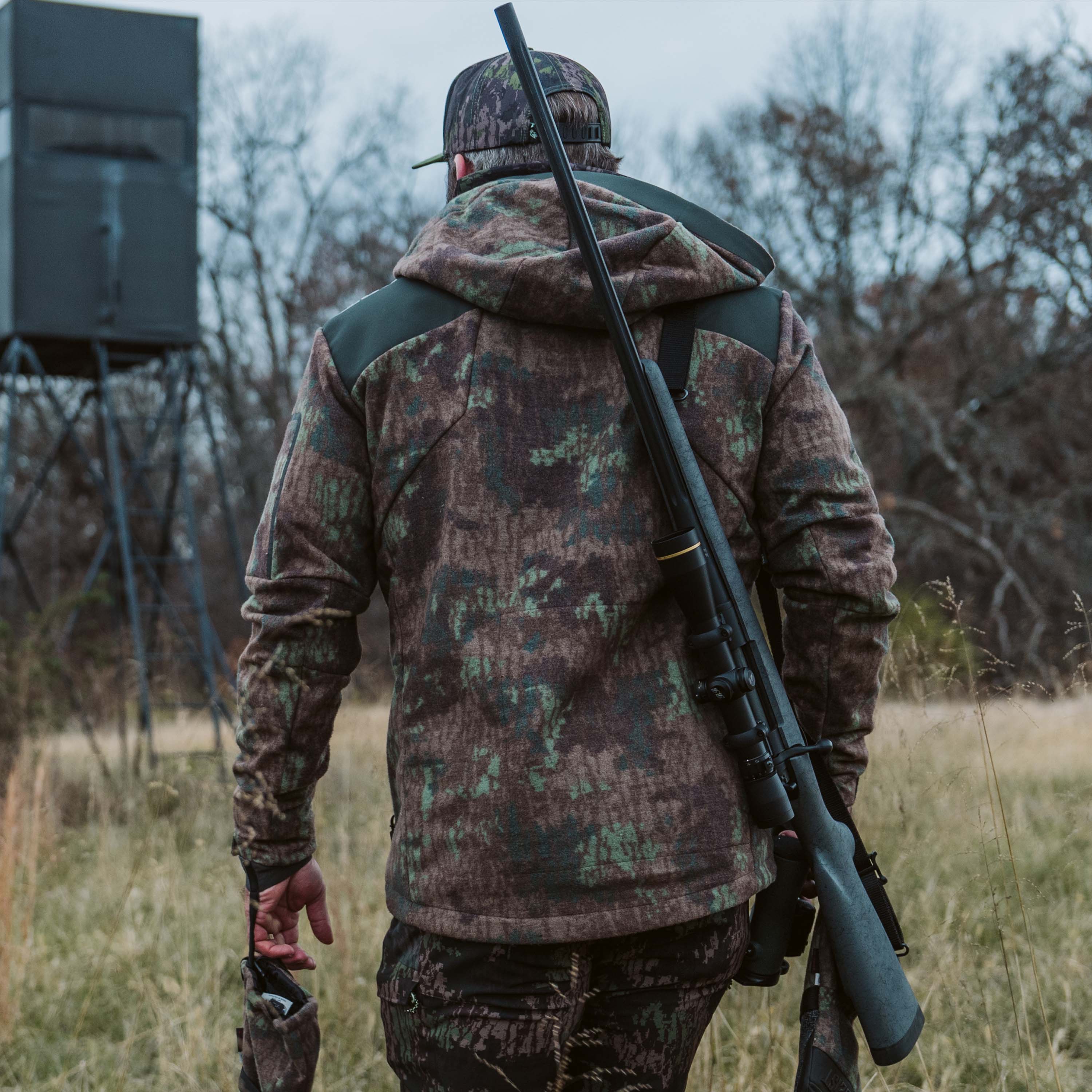 Wabi Sabi Softshell Jacket - Digital Black Forest Camo – Geist Gear